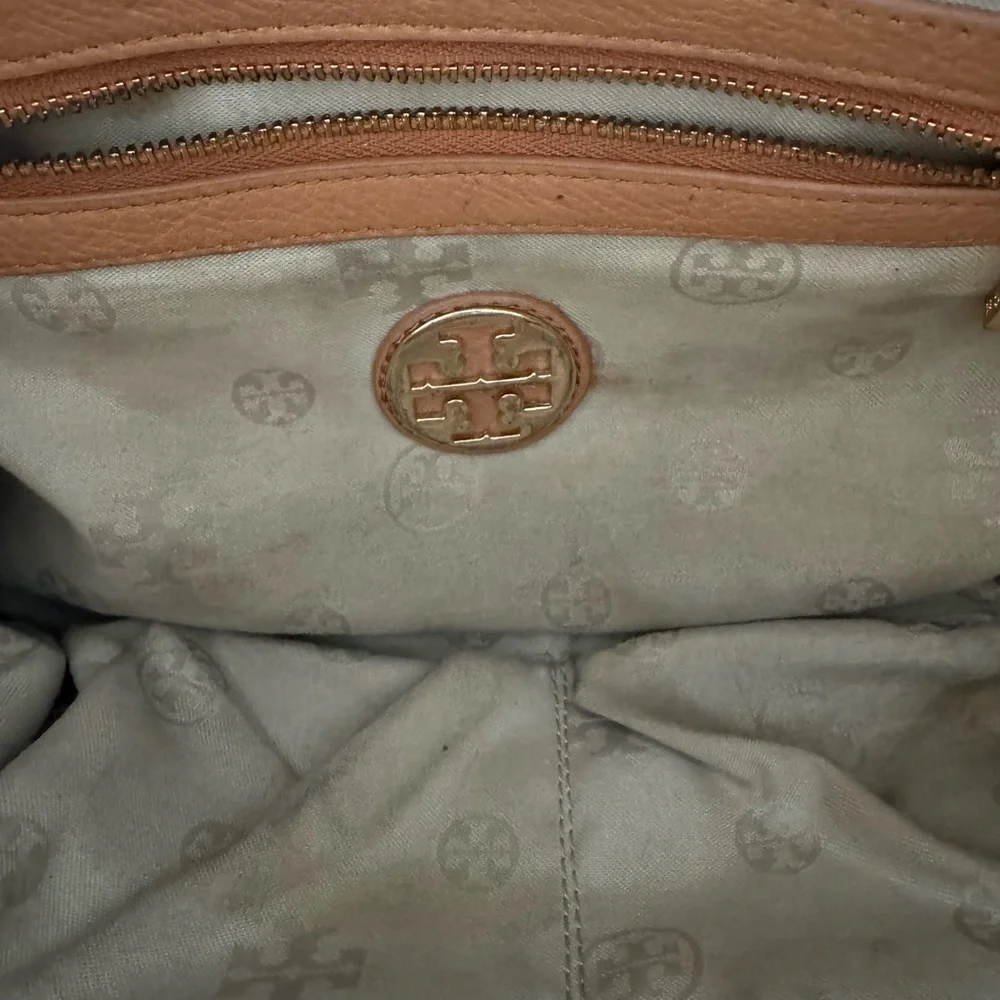 Tory Burch Tan Amanda Leather Tote